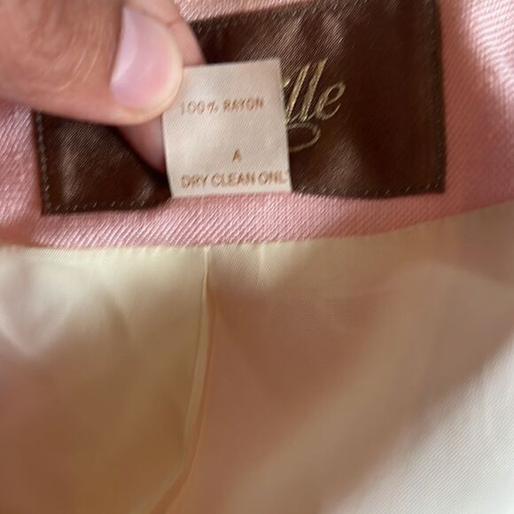 SAVILLE Pink BLAZER SIZE 10 - Picture 5 of 5